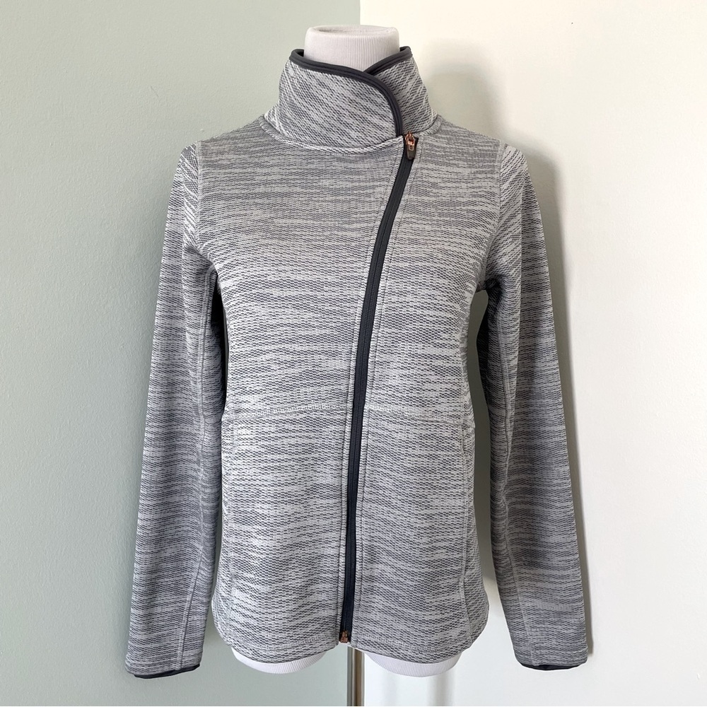 Champion Women’s C9 Victory Asymmetrical Gray Zip Up Jacket Size S